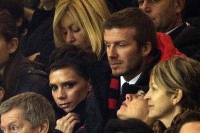Le foto di Beckham e Victoria a Milano