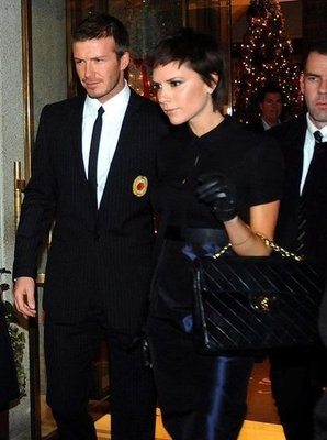 Le foto di Beckham e Victoria a Milano