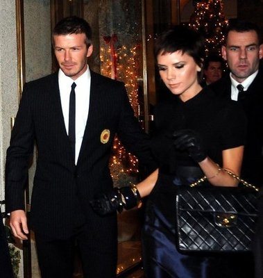 Le foto di Beckham e Victoria a Milano