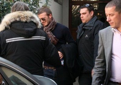 Le foto di Beckham e Victoria a Milano