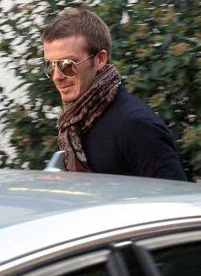 Le foto di Beckham e Victoria a Milano