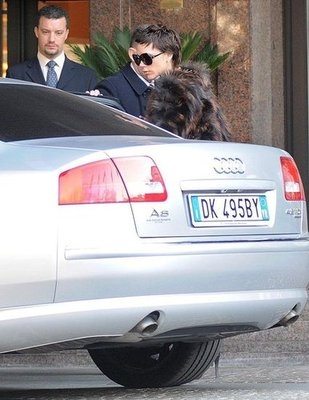 Le foto di Beckham e Victoria a Milano