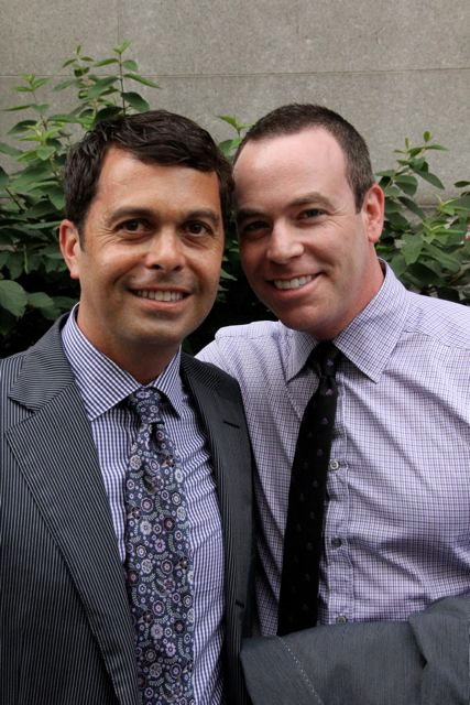 Le prime coppie gay di New York hanno detto s&igrave;
