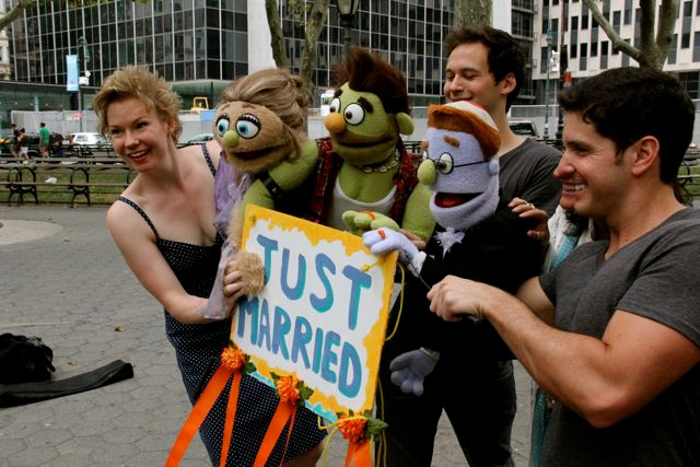 Le prime coppie gay di New York hanno detto s&igrave;