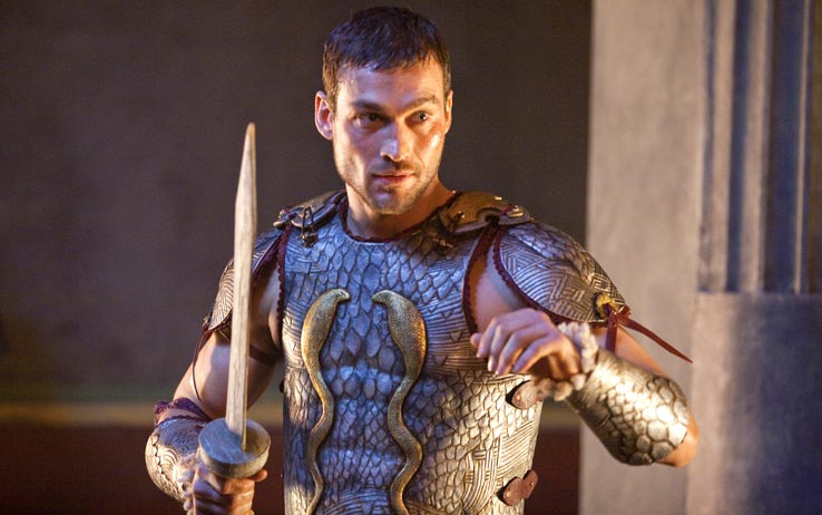 Addio ad Andy Whitfield: ecco le immagini migliori