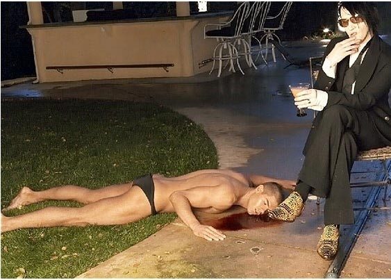 Chad White e Marilyn Manson