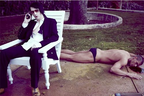 Chad White e Marilyn Manson