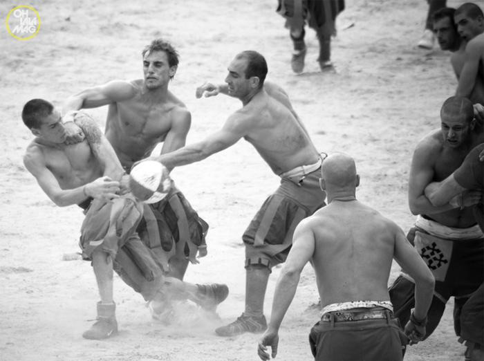 Calcio Fiorentino, corpulente azioni sul campo dal 1500