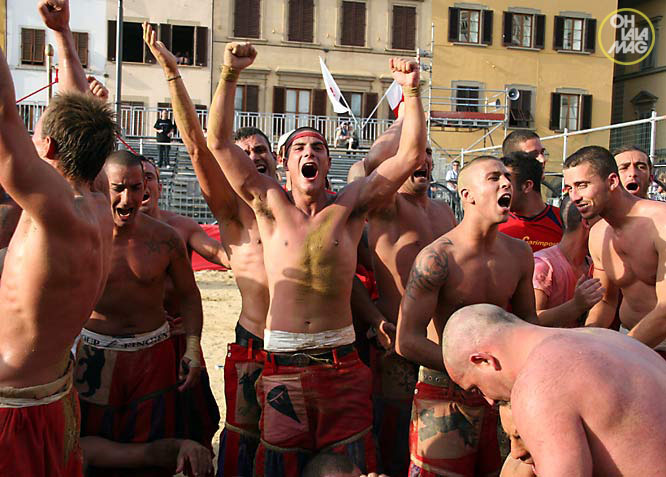 Calcio Fiorentino, corpulente azioni sul campo dal 1500