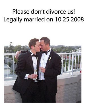 L'urlo delle coppie in California: "Non divorziateci!"