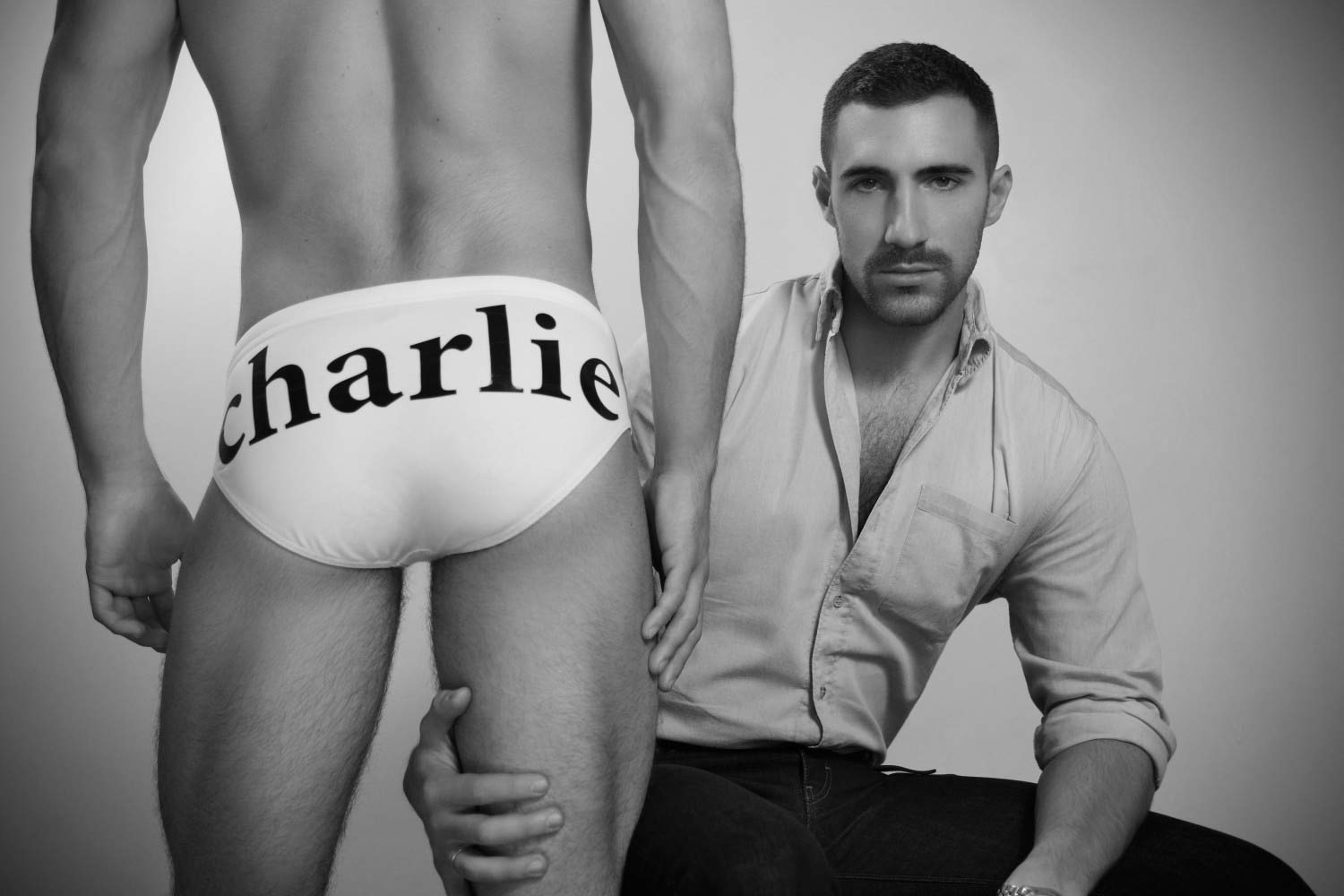 Matthew Zink e il suo muso Matthieu Charneau per Exterface
