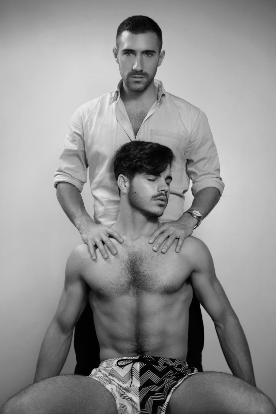 Matthew Zink e il suo muso Matthieu Charneau per Exterface