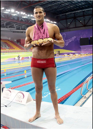 Oussama Mellouli, il nuotatore tunisino che vince tutto