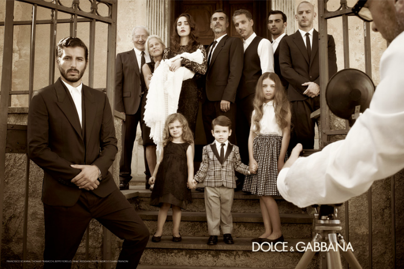 Dopo Madonna, D&G fotografano al Sud gli attori italiani