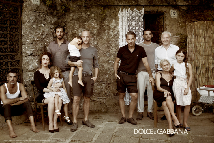 Dopo Madonna, D&G fotografano al Sud gli attori italiani