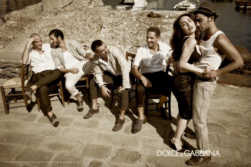 Dopo Madonna, D&G fotografano al Sud gli attori italiani