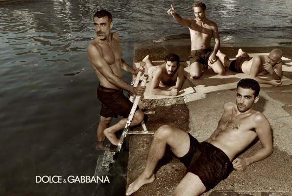 Dopo Madonna, D&G fotografano al Sud gli attori italiani