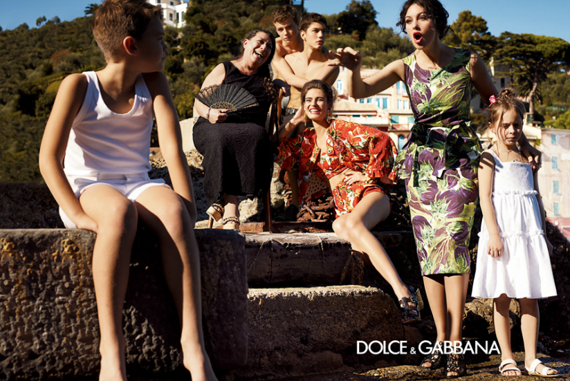 Dopo Madonna, D&G fotografano al Sud gli attori italiani