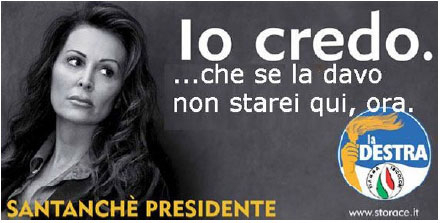 Elezioni 2008 - i manifesti taroccati