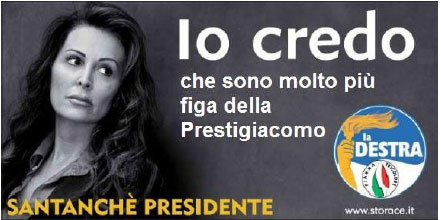 Elezioni 2008 - i manifesti taroccati