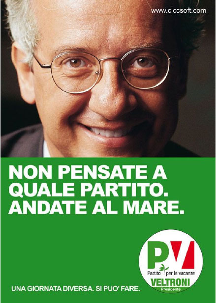 Elezioni 2008 - i manifesti taroccati