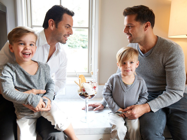 La famiglia Martin al completo su Vanity Fair spagnolo