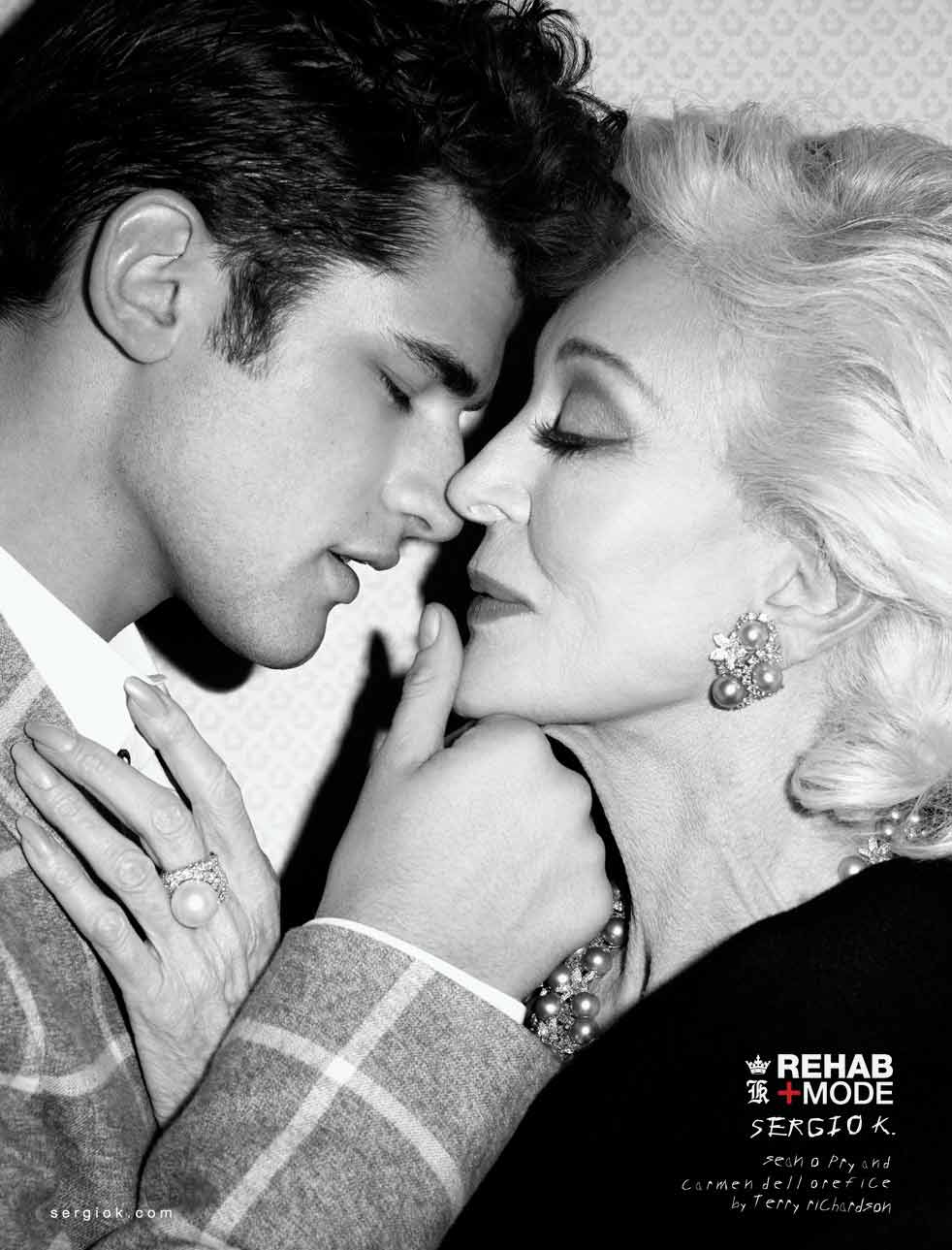 Sergio K: rehab &egrave; moda con Sean O'Pry e i gemelli Patriota
