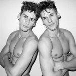 I gemelli Patriota nudi nello studio di Terry Richardson - Thumbnail