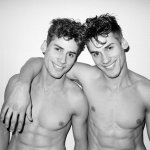 I gemelli Patriota nudi nello studio di Terry Richardson - Thumbnail