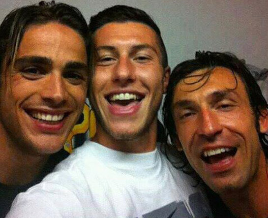 La Juve campione d'Italia: la gioia negli spogliatoi