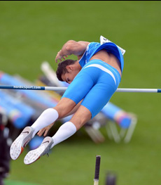 Muscoli tesi e body aderenti agli Europei di Helsinki