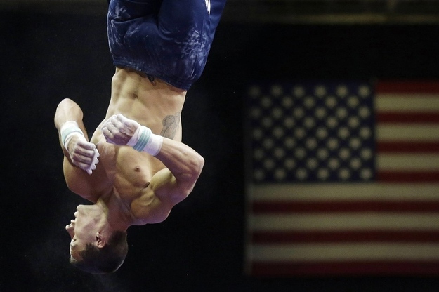 Il bello della ginnastica? Gli atleti che si allenano