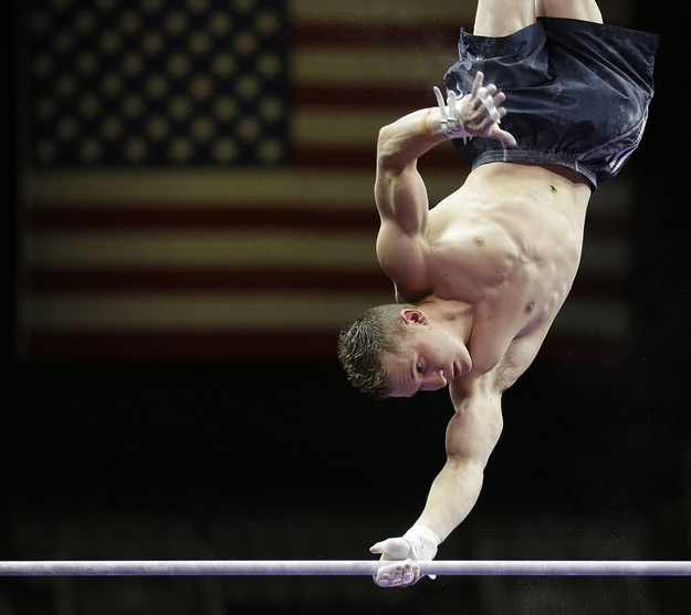 Il bello della ginnastica? Gli atleti che si allenano