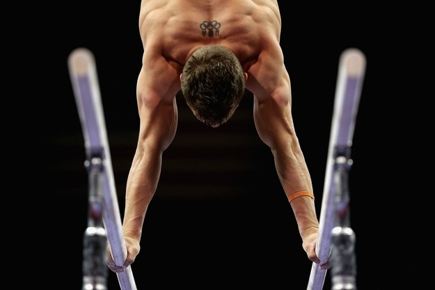 Il bello della ginnastica? Gli atleti che si allenano
