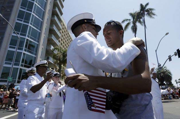 La prima volta dei militari Usa ad un Pride