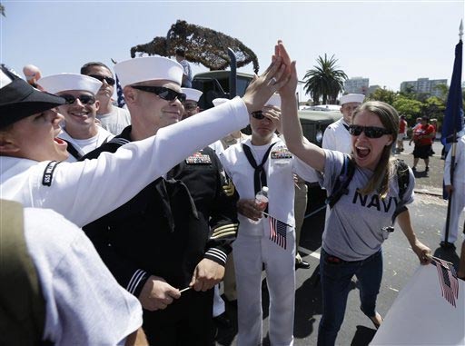 La prima volta dei militari Usa ad un Pride
