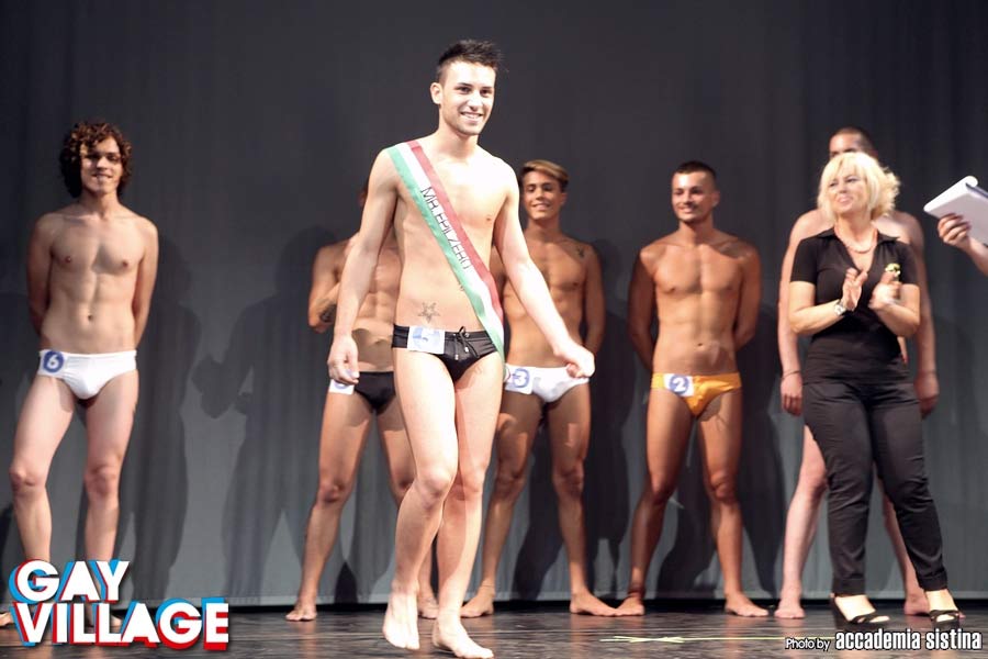 Il biondo Christian &egrave; Mister Gay Lazio 2012