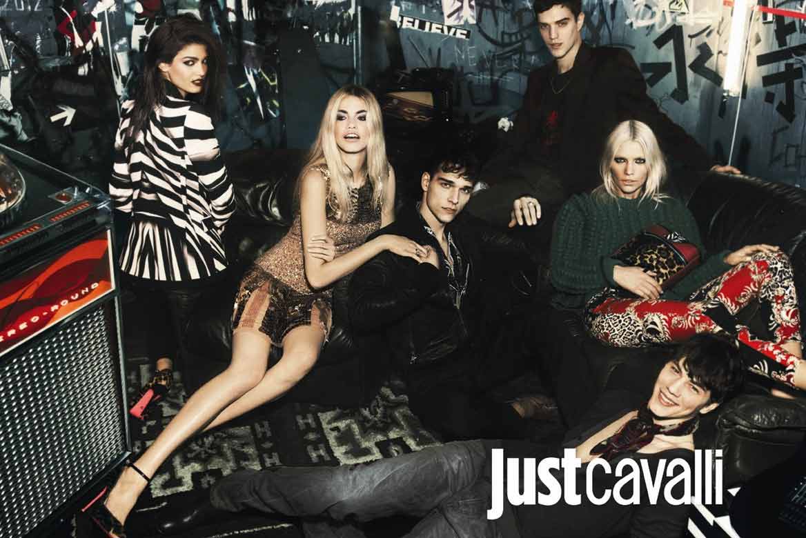 Giampaolo Sgura firma la campagna Fall - Winter di Cavalli