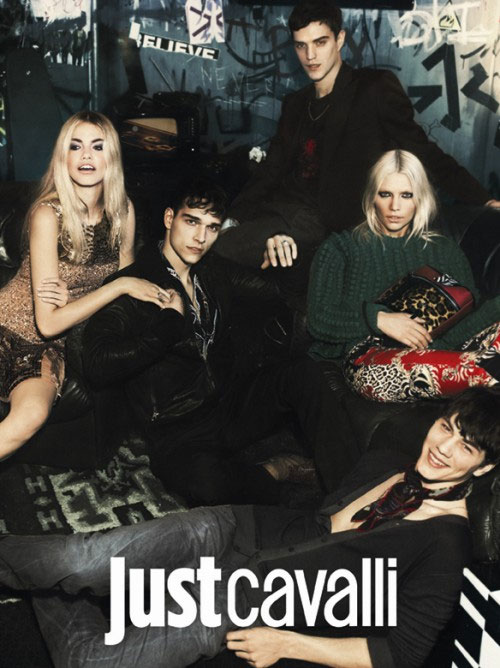 Giampaolo Sgura firma la campagna Fall - Winter di Cavalli