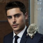 Zac Efron e gli animali. L'attore fra ricci, uccelli e volpi - Thumbnail