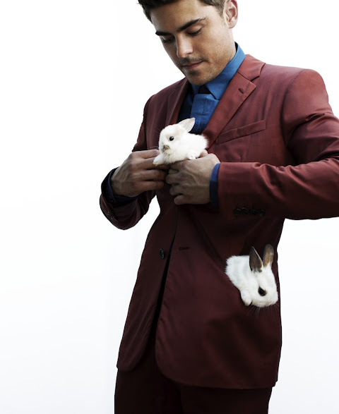 Zac Efron e gli animali. L'attore fra ricci, uccelli e volpi