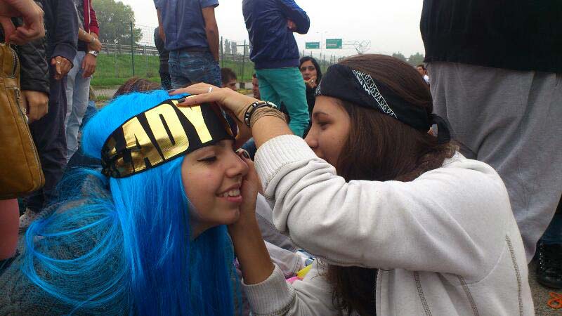 Facce da Gaga: Little Monsters in fila a Milano