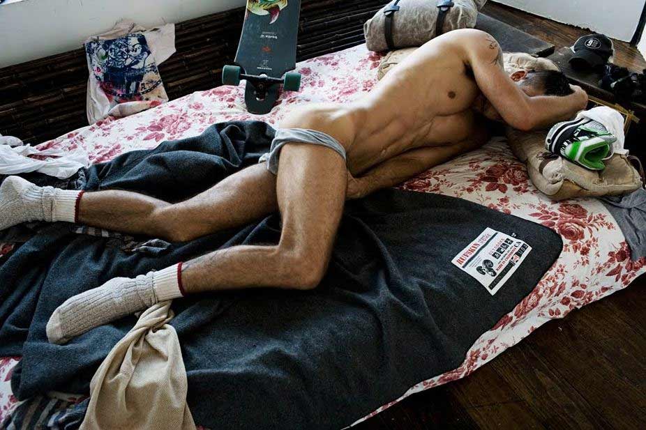Il giovane modello slovacco Filip Jankovic nudo per Rick Day