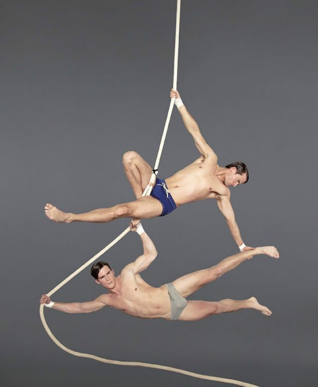I cinque modelli acrobati di Madmen Magazine