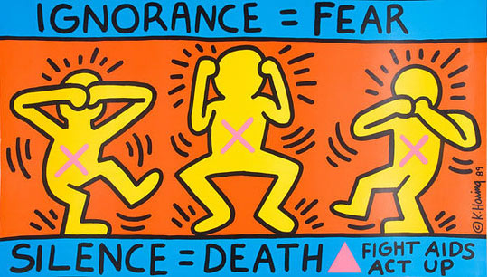 Trent'anni di poster contro l'Aids e i pregiudizi
