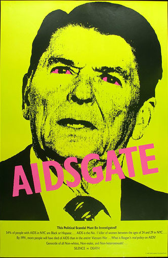 Trent'anni di poster contro l'Aids e i pregiudizi