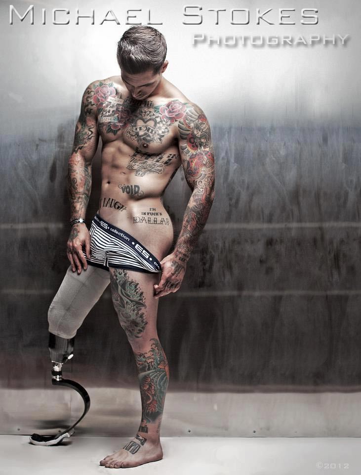 Alex Minsky, il veterano diventato modello