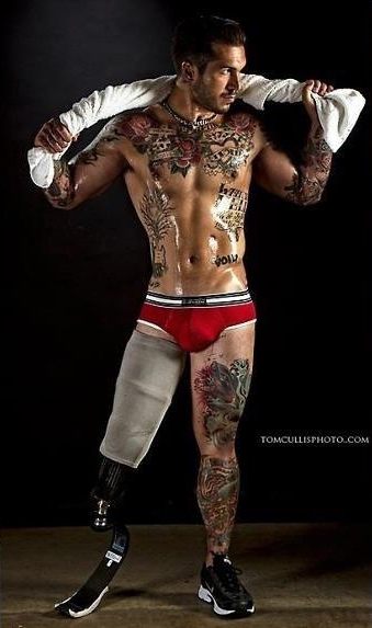 Alex Minsky, il veterano diventato modello