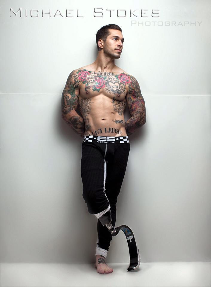 Alex Minsky, il veterano diventato modello