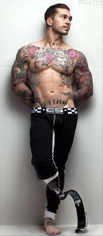 Alex Minsky, il veterano diventato modello